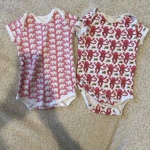 Roller Rabbit SS bodysuits